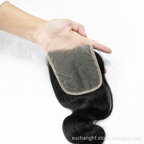 New Arrival Virgin Hair 4*4/5*5/6*6 HD Lace Closure 13*4/13*6 Lace Frontal With Bundles Grade 10A Natrual Black Hd Lace In Stock